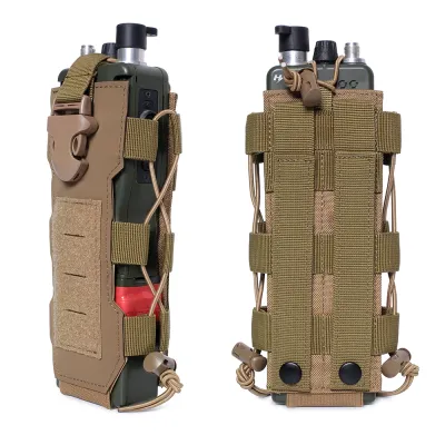 Túi Đựng Bình Nước Molle Đeo Hông Dành Cho Thể Thao Ngoài Trời - Câu Cá Cắm Trại Săn Bắn Đi Bộ Đường Dài Du Lịch Bao Đựng Radio Bằng Nylon Túi Đựng Bình Nước Ấm Đun Nước