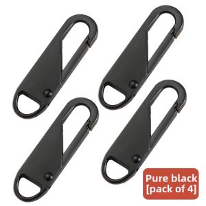 Detachable Spring Backpack Zipper Head Metal Puller Bag Repair Accessory down Jacket Zipper Part DIY Sewing Material