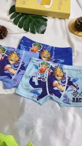 👦กางเกงในเด็กผู้ชาย แพค 10 ตัว แบบ มีขา คละสี มี 1 ลาย ผ้าดี สีสวย ลายน่ารัก