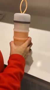 4-layer infant formula milk powder box portable baby milk powder packaging box milk powder storage