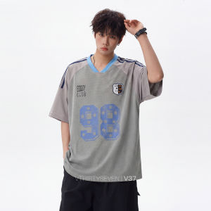 V37 | American College Style Breathable Quick-Dry Short Sleeve T-Shirt