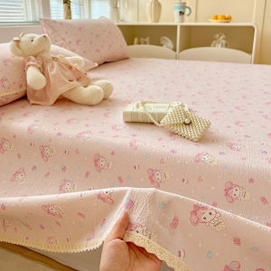 KAMONI | Summer Double Layered Lace Bed Sheet Set