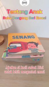 Tentang Buku Cerita Anak Board Book & Seri Emosi Marah Senang Takut Sedih di Bandung