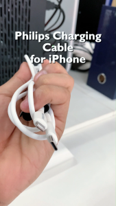 Philips 1.2m 18W USB C Type-C to Lightning Cable MFi Certified iPhone Charging Cable for iPhone 14 13 Pro Max iPhone 14 Plus iPhone 12/11/X/XR/XS/8 Series iPad 9 AirPods Pro and More Braided and Silicon - Lazada