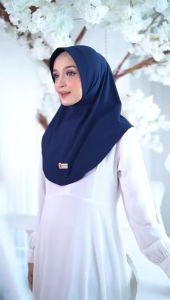 Jilbab Instan Sporty Adeeva Bahan Jersey Skin Doff By Al-Dhans