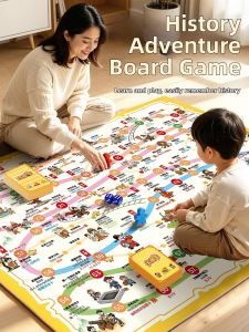 WEIBAI | Historical Big Pass Through Flight Chess Educational Board Game