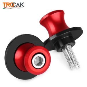 Ốc Vít Trượt Giá Đỡ Và Bộ Bảo Vệ Khung Xe Máy CNC Nhôm 8MM Dành Cho Triumph Trident 660 Tiger 900 800 1200 Sport Street Triple R 765 765RS