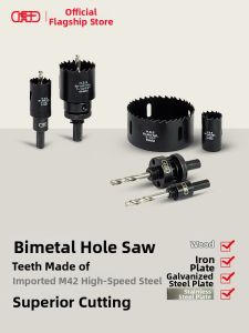 TIGERKING | Dual Metal Hole Cutting Tool For Wood Stainless Steel PVC Iron
