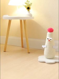 Pet World Chicken Design Con Shape Cat Scratcher / Scratching Pole