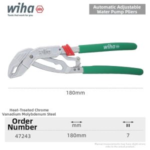 Wiha | Auto-adjustable Multifunctional Pump Pliers 10 inch