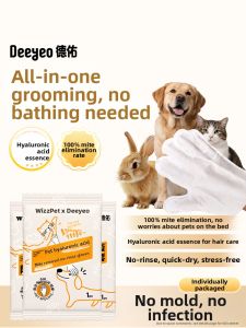 DEYOU | Tear Stain Remover Cleaning Wipes for Cats and Dogs