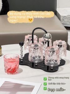 XIAOHUANGLU | Bộ Trà Thủy Tinh Chống Nhiệt Đẹp