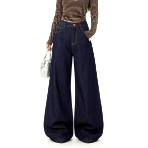 Jeanswest | Loose Straight Leg High Waisted Skinny Black Jeans