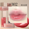 Ku Posture Colourful Lip Essence Lip Glaze Watermelon Mirror Moisturizing นักเรียน สไตล์ลิปสติกธรรมชาติเคลือบเงาติดทนนาน. 