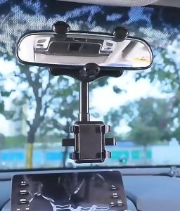 Holder Kaca Spion Mobil Flexible Rearview Mirror Phone Holder H59