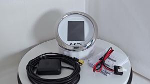 ELING 52mm 85mm Digital GPS Speedometer ODO with Longitude Latitude Altitude with Adjustable Knots MPH KM/H for Boat Cars 9-32V