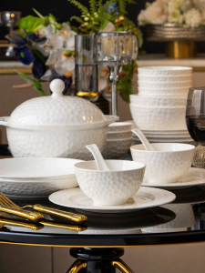 mornenjoy | Elegant Household Ceramic Dinnerware Set