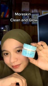 Moreskin Clean & Glow Nasa 20gr - Menutrisi - Membantu Mencerahkan Wajah - Virgo Shoop