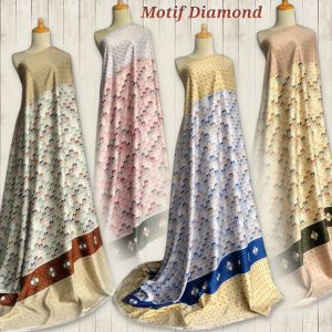 Kain Dr silk Motif Berlian Diamon Harga setengah meter