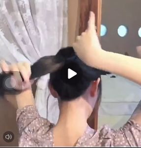 ALENADAY - Sirkam Rambut Modern Tusuk Konde Sanggul Jepit Klip Sisir Bunga Berlian MHT05