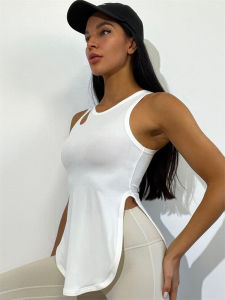 Moisture Wicking and Breathable Womens Sleeveless Sports Vest