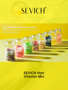 SEVICH Hair Vitamin 30 Capsules Repair Damaged Hair Treatment Vitamin Rambut