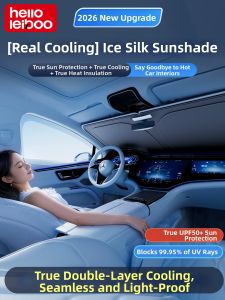 HELLOLEIBOO | UV Protection Insulated Car Sunshade