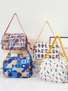 กระเป๋าซิปแบบพับได้ขนาดใหญ่ น้ำหนักเบา ทนทานต่อการซัก กระเป๋าใส่ของแบบพกพา กระเป๋าใส่ของสำหรับเดินทางแบบพับได้ กระเป๋าใส่ของแบบพับได้