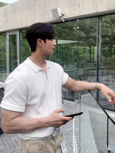 Bish Mens Thoải Mái Đồ Len Áo Thun Ngắn Tay Thoáng Khí Thời Trang Mùa Hè Áo Chất Lượng Phong Cách Hàn Quốc Đa Năng Thời Trang Áo Thun Hàng Mới Về