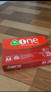 KAFIFI IK One Multipurpose Copy Paper – 70gsm – 500 Sheets – A4 Letter (Short) & Legal (Long) Bond Paper