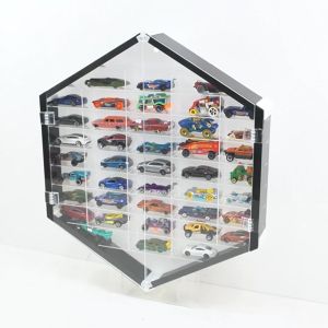 RAK / TEMPAT / DISPLAY HOTWHEELS 1:64 MODEL SEGI ENAM / HEXAGON MEDIUM