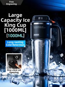 YIQIANJIN | Large Insulated and Cold Retaining Vacuum Flask