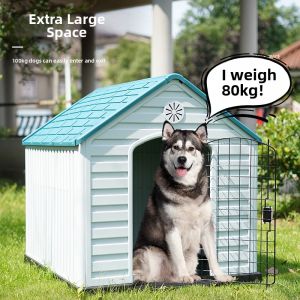 ZHUOLESHI | Outdoor Waterproof All-Season Windproof Medium to Large Dog Kennel