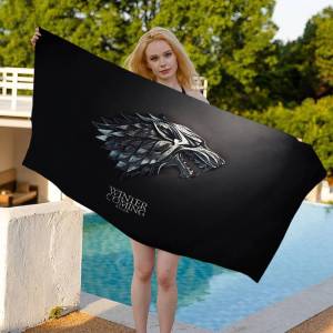 Film G-Game Of T-Thrones Beach Towel Colorful Bath Towels For Girl Microfiber Quick Dry Custom Sand Free Beach