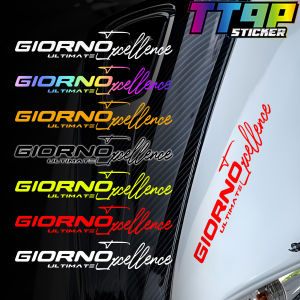 Honda Giorno Giorno+125 Motorcycle Reflective Stickers Accessories Front Windshield Head Decoration Vinyl Stickers