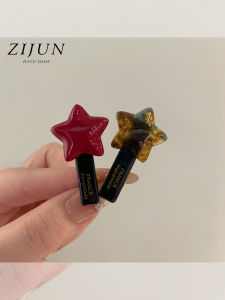 Kẹp Tóc Acetate Star Dễ Thương Kẹp Tóc Trẻ Trung BB Kẹp Tóc Không Để Lại Dấu Vết Kẹp Tóc Hình Mỏ Vịt Cho Trẻ Em Phụ Kiện Tóc Thời Trang