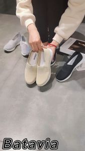 Batavia 2025 aB03/aB04/aB05 sepatu wanita datar terbaru rajutan sepatu impor sepatu kasual sepatu dan sepatu