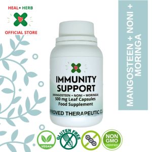 Heal + Herb Immunity Support Capsules with Mangosteen Noni and Moringa for Immunity Booster 50 and 100 Capsules
