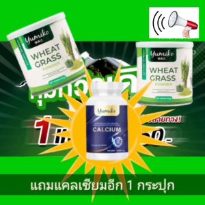 ส่งฟรีแท้ คลอโรฟิลล์ วีทกราส จาก แบรนยูมิโกะ Wheatgrass chlorophyll by yumiko