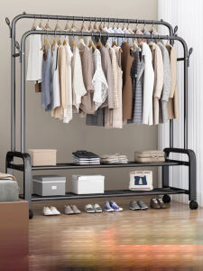 WUBUWEI | Floor-standing Easy-to-use Mobile Clothes Drying Rack Heavy-duty Steel