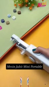 Mesin Jahit Tangan Mini Otomatis / Handy Stitch Mesin Jahit Portabel / Mini Sewing Machine Portable
