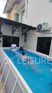 INTEX prism frame swimming pool 4.00/4.88meter(2678826792)Ready Stock