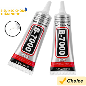 Keo Chống Thấm Cường Độ Cao B7000 Bộ Dụng Cụ Sửa Chữa Màn Hình Điện Thoại Di Động Kim Cương DIY Với Dụng Cụ Bôi Chính Xác 15/50/110ml Keo Lỏng Trong Suốt Cho Nhiều Vật Liệu Khác Nhau