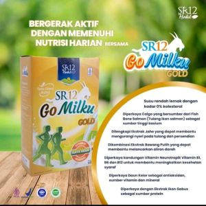 (600gr) Susu Gomilku SR12 Susu Kambing Etawa Premium Baik Untuk Balita Anak Remaja Dewasa Lanjut Usia Ibu Hamil & Menyusui