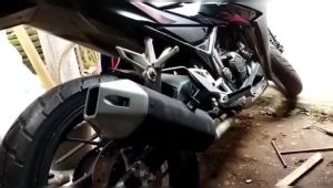 KNALPOT STANDAR RACING CBR 150R GRAND BEBEK FULL SET suara bisa request pastinya