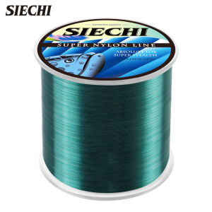 SIECHI 500m Nylon Fishing Line Max Drag 4.4-28LB Super Stronger Nylon Line Japan Monofilament Saltwater Freshwater Line Pesca