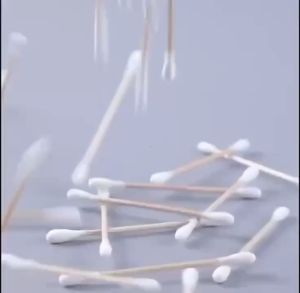 100 Pcs Double-headed Cotton Swabs Women Cotton Cotton Medical Stick Nose Ear Cleaning Cotton
