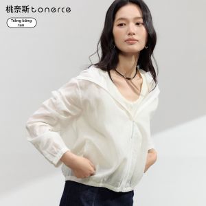 TONERCE | Áo Khoác Bảo Vệ Chống Nắng Có Mũ Siêu Nhẹ Thoáng Khí Cảm Giác Lạnh Mát