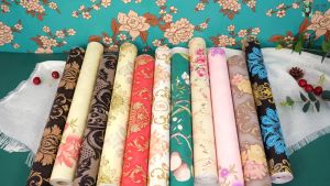 New Wallpaper Dinding Premium Quality Size 45CM X 8 Meter Motif Terbaru Motif Batik TERBARU GH235