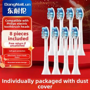 DONGNAILUN | Philips Compatible Electric Toothbrush Heads HX3216 HX6950 HX9340